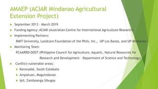 Farms not arms: The role of women in conflict-vulnerable communities in the Philippines