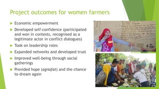 Farms not arms: The role of women in conflict-vulnerable communities in the Philippines