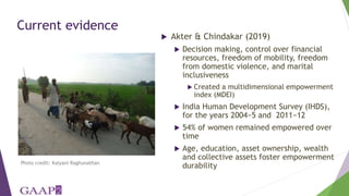 Exploring empowerment transitions of women and men in Bangladesh