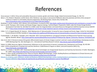Designing options to narrow gender gaps in agricultural value chains using a resilience lens: Evidence from the Tahoua region of Niger