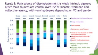 Empowerment in agricultural value chains: Mixed methods evidence from the Philippines