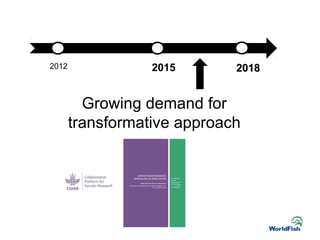 A Gender Transformative Approach: Why what and how?