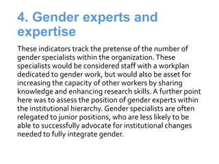Measuring capacity for gender integration in small-scale fisheries governance