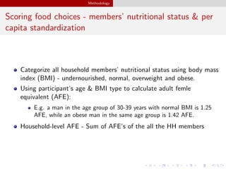 Do empowered individuals make healthier food choices? An experimental analysis of men's and women's food choices among smallholder farming households in Guatemala
