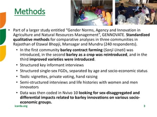 So c19 dina najjar_how do agricultural innovations influence socio-economic hierarchies