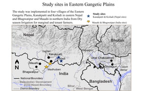 Gendered challenges of bargaining in agricultural value chain in the Eastern Gangetic Plains