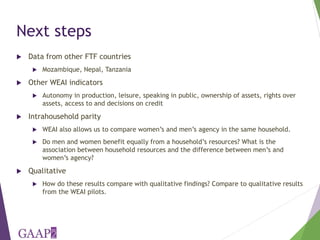 Who is empowered? Predictors of empowerment in Bangladesh and Ghana