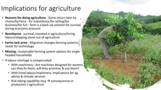 When the 'strong arms' leave the farm