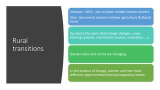 When the 'strong arms' leave the farm