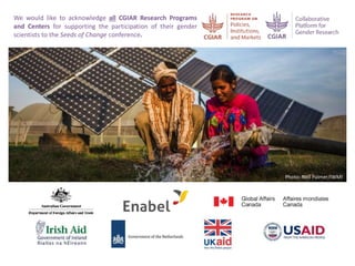 Shonjibon cash transfer and nutrition counselling trial in rural Bangladesh - the impact on women's empowerment