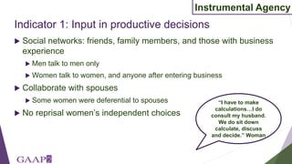 Understanding empowerment among retailers in the informal milk sector in peri-urban Nairobi: Informing an adaptation of the project-level Women's Empowerment in Agriculture Index