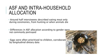 Assessing livestock husbandry, gendered decision-making and dietary quality among smallholder households in rural Timor-Leste