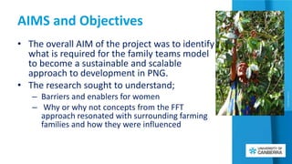 Learning to work as a farming family team: Farmer responses to a gender-inclusive approach to extension