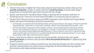 Perceived tenure (in)security in the era of rural transformation