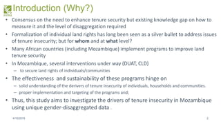 Perceived tenure (in)security in the era of rural transformation