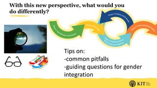 Integrating gender in aquaculture and small scale fisheries agri-food systems research: Pitfalls, principles & practical ways forward