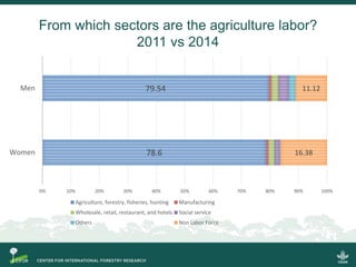 Scrutinizing the 'feminization of agriculture' hypothesis: trajectories of labour force participation in agriculture in Indonesia