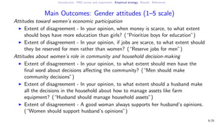 How do perceptions of relative poverty influence women's empowerment? Evidence from Papua New Guinea
