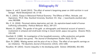 How do perceptions of relative poverty influence women's empowerment? Evidence from Papua New Guinea