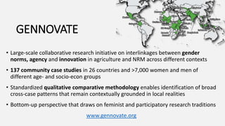 A community typology of social change devised from the bottom-up