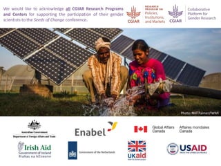 Discursive translations of gender mainstreaming norms: the case of agricultural and climate change policies in Uganda