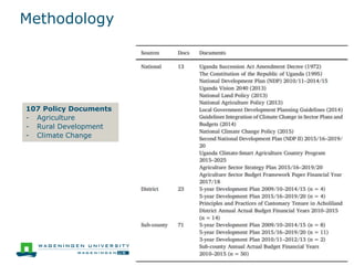 Discursive translations of gender mainstreaming norms: the case of agricultural and climate change policies in Uganda