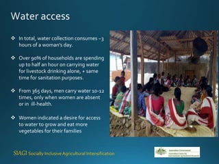 Ethical community engagement (ECE) to improve agriculture-nutrition links in resource poor communities - Lessons from the field