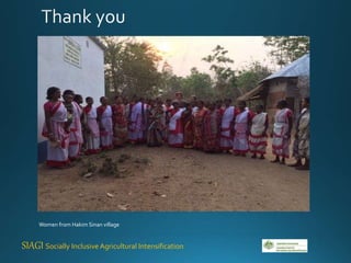 Ethical community engagement (ECE) to improve agriculture-nutrition links in resource poor communities - Lessons from the field