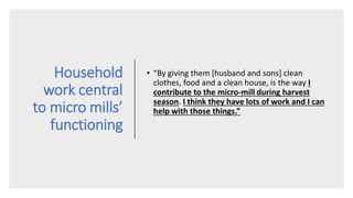 Can micro coffee enterprises create opportunities for women? Evidence from coffee micro-mills from Costa Rica's Los Santos region, Tarrazu coffee