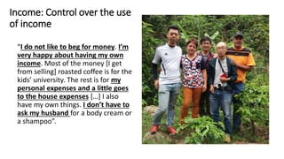 Can micro coffee enterprises create opportunities for women? Evidence from coffee micro-mills from Costa Rica's Los Santos region, Tarrazu coffee