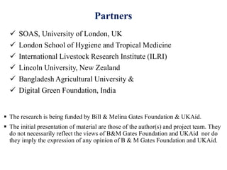 Gender, technology and agricultural value chain: Can market access help us improve nutritional security?