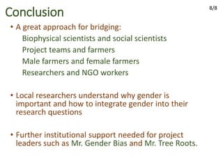 The challenges with inter-disciplinary collaboration in value-chain research