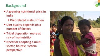 Gender based perceptions of food, dietary behavior and practices in tribal regions of Telangana: a qualitative assessment of vulnerable population