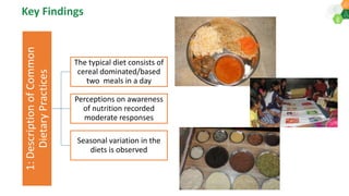 Gender based perceptions of food, dietary behavior and practices in tribal regions of Telangana: a qualitative assessment of vulnerable population
