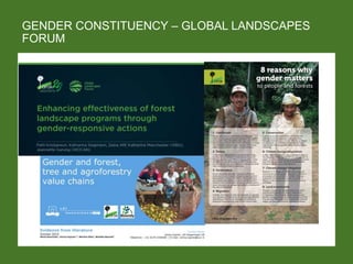 Catalyzing gender-forests action