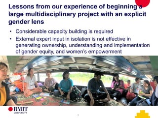 Applying a gender lens to community fire management and peatland restoration in Indonesia