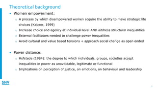 Revisiting women's empowerment through a cultural lens