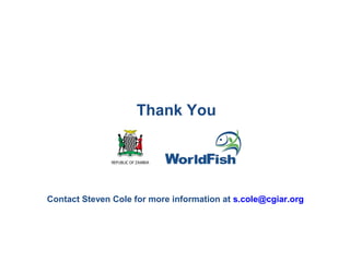 Gender transformative change along the capture fishery value chain: Panel evidence from the Barotse Floodplain, Zambia