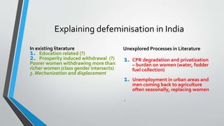 Learning from cross country difference of female work participation in agriculture in the Eastern Gangetic Basin: The macro and micro connections