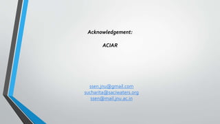 Learning from cross country difference of female work participation in agriculture in the Eastern Gangetic Basin: The macro and micro connections