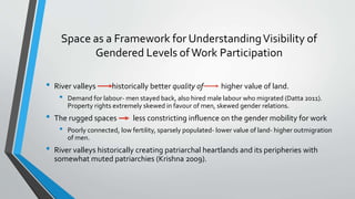 Learning from cross country difference of female work participation in agriculture in the Eastern Gangetic Basin: The macro and micro connections