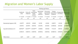 Male outmigration, intra-household decision-making and agricultural production: the case of Nepal