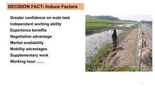 Determinants of gender based wage discrimination of agriculture wage laborer in Bangladesh