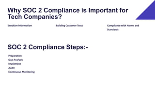 Why Tech Companies Prioritize SOC 2 Compliance for Data Security | PDF