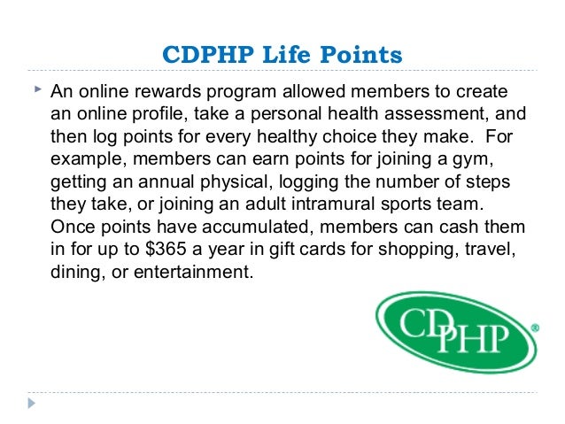 social media planning for hospitals cdphp life points flyer