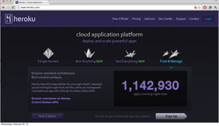 Wednesday, February 22, 12
 