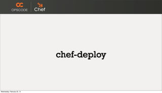 chef-deploy


Wednesday, February 22, 12
 