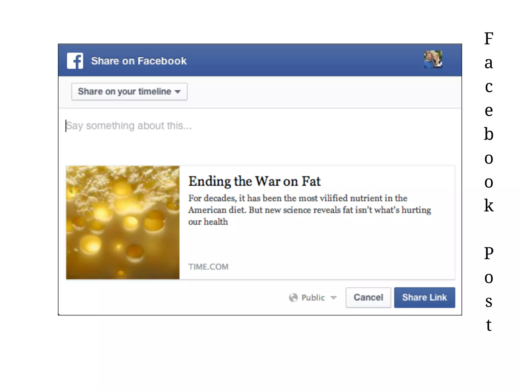 F
a
c
e
b
o
o
k
!
P
o
s
t
 