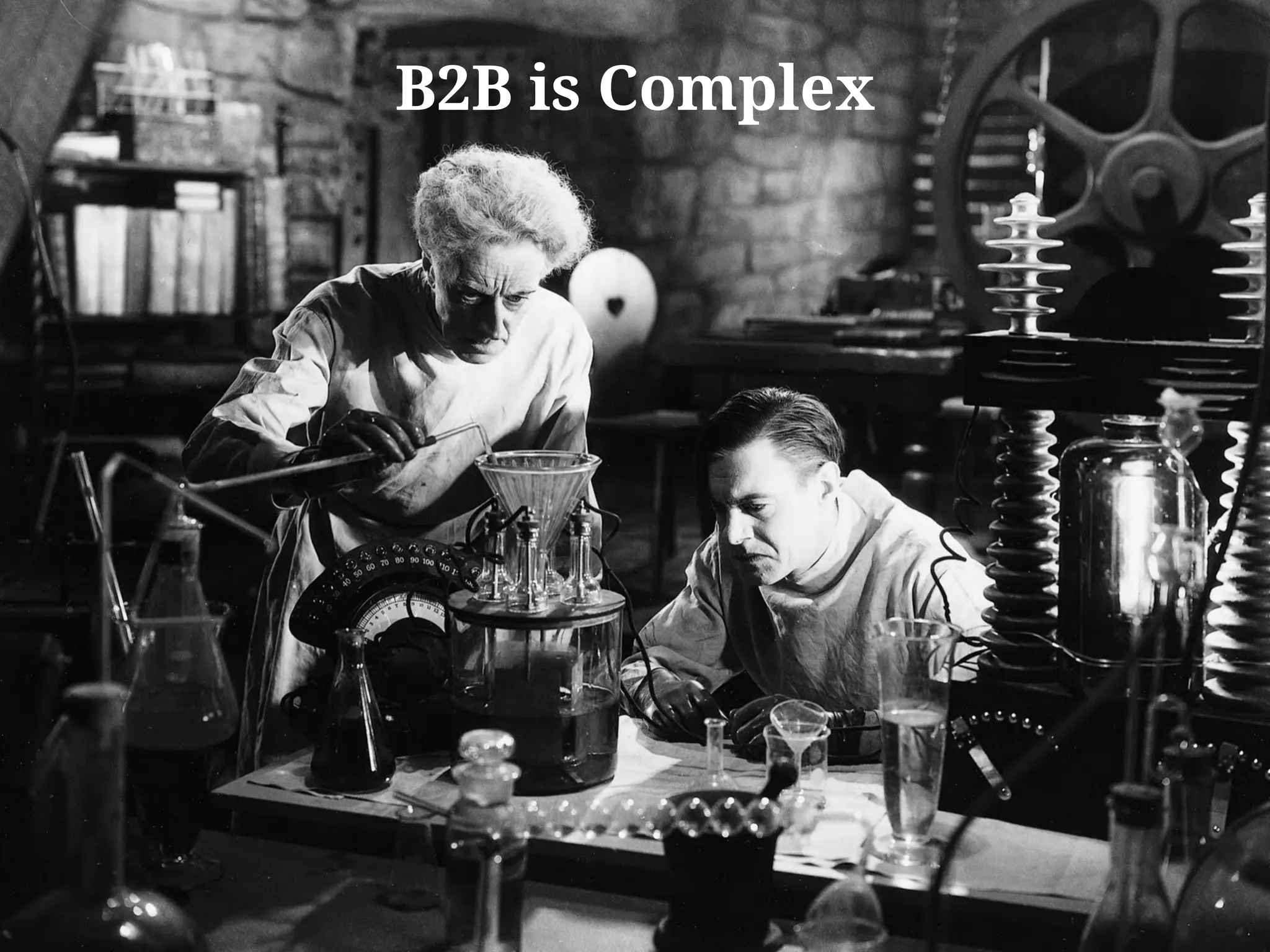 B2B is Complex
 