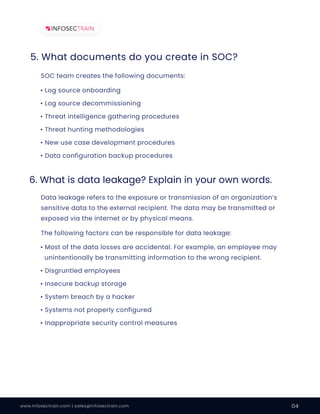 Soc Analyst Interview Questions Answers Pdf Soc Analyst Interview Questions Answers Pdf